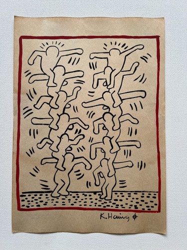 Keith haring dessin - dessin, sur