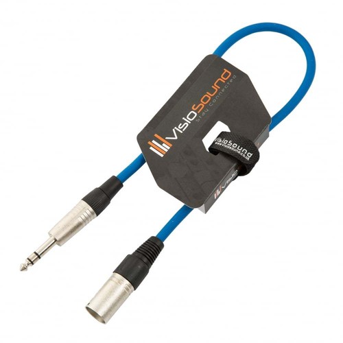 Câble xlr mâle jack - mâle, trs