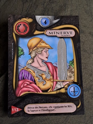 Carte deus 113 minerve card - carte,