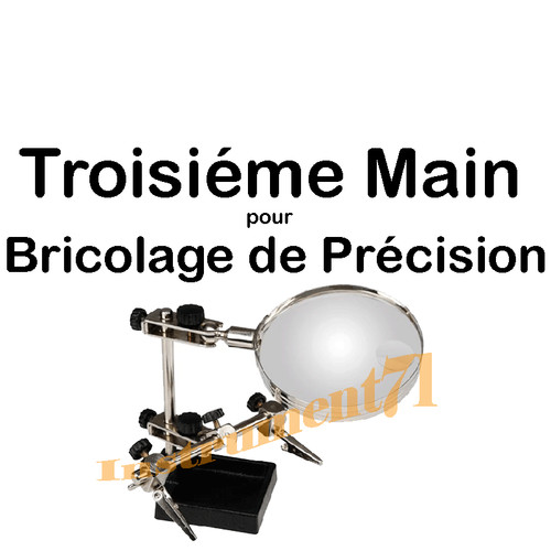 Troisiéme main avec - troisiéme,