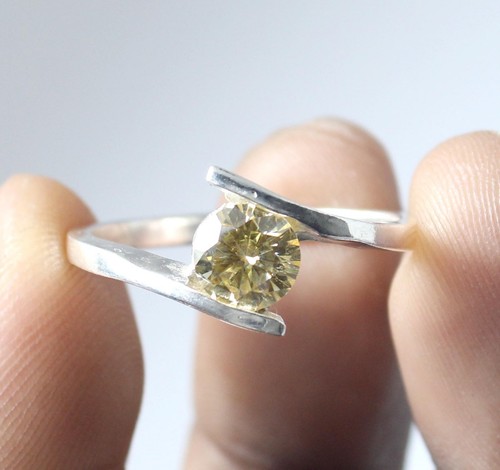 Bague solitaire diamant - bague,
