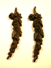 2 petits ornements en bronze ,meuble ,déco ,vintage (6)