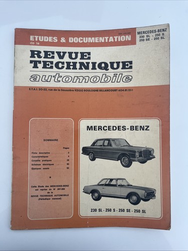 Revue technique automobile - technique,