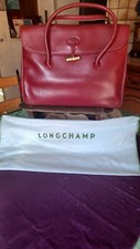 beau sac longchamp rouge gamme Roseau***