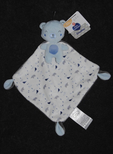 Doudou plat ours mouchoir - 🍀doudou,
