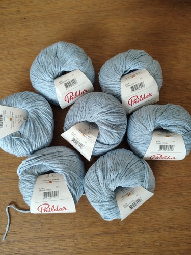 Lot 7pelotes lin phil - lot,