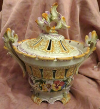 SOUPIERE DECORATIVE FAÏENCE