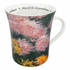 Könitz Les Fleurs Monet Tasse Chrysanthèmes Tasse à café Tasse en porcelaine ...
