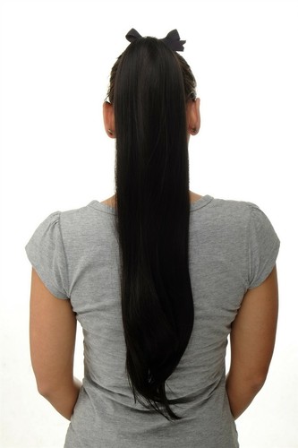 Postiche tresse queue - queue, de