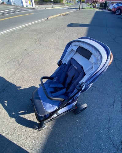 Nuna blue pushchair stroller - blue,