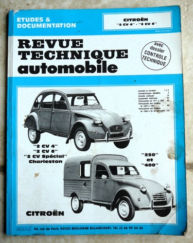 Revue technique automobile - revue,