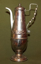 Ancien pichet théière floral