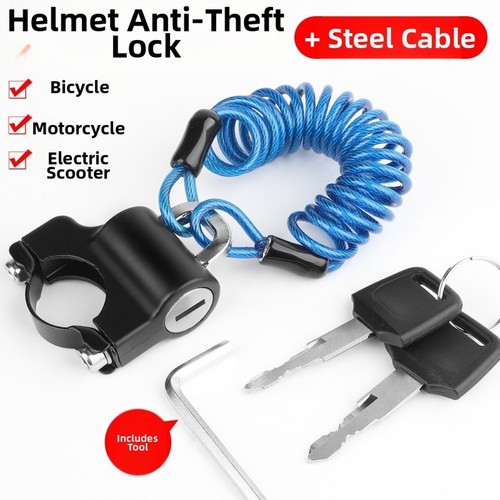 Serrure casque antivol en - serrure,