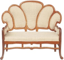 Canapé settee art nouveau - canapé,