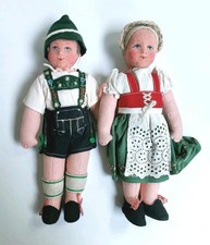 Anciennes Poupées Feutre