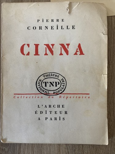 Cinna pierre corneille - pierre,