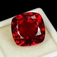 Naturel 6.85 CT Rubis Rouge Burma Coupe Coussin Certifié Rare Vrac Gemme +