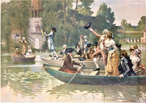 Tableau sérénade petit - tableau, au