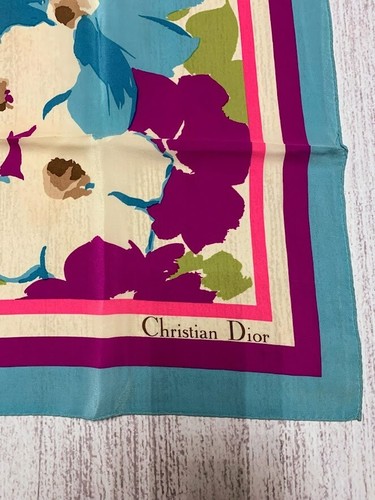 Carré soie christian dior - soie,
