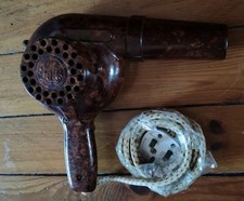 Ancien Sèche Cheveux Solis Tout Bakélite , Années 50/60's TBE, (Id. Calor, etc..