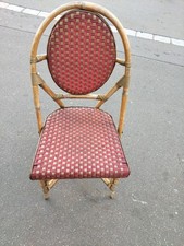 Chaise Ancienne Rotin Bistrot