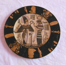 ASSIETTE PORCELAINE EGYPTE EN