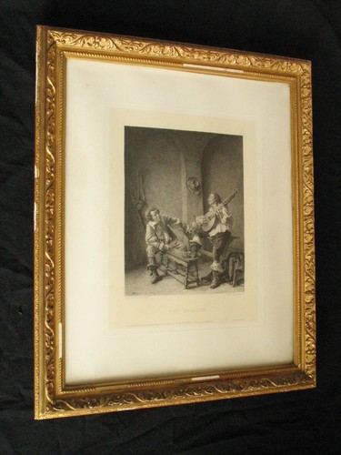 Gravure ancienne meissonier - gravure,