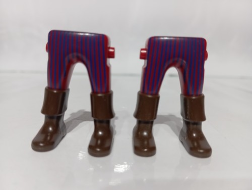 Playmobil jambes rayures - jambes,