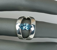 T 55 Bague moderne argent