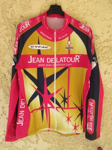 Maillot cycliste jean delatour - maillot,
