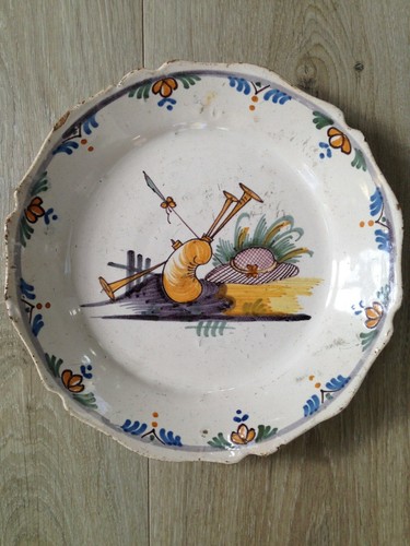 Belle assiette faience - belle,