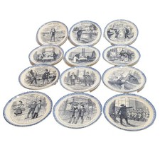 Série de 12 assiettes