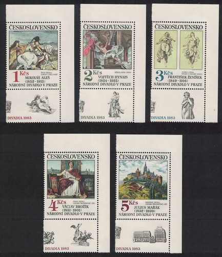 Czechoslovakia art paintings - czechoslovakia,