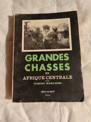Livre grandes chasses - livre,