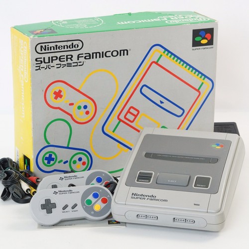 Super famicom console boxed - super,