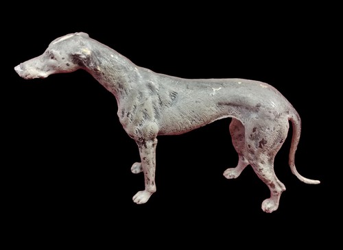 Lévrier miniature bronze - lÉvrier, miniature.