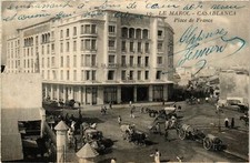 CPA AK MAROC CASABLANCA - Place de France (796234)