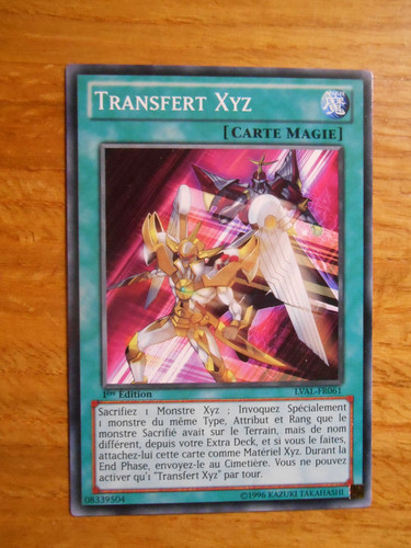 Carte transfert xyz - yu,