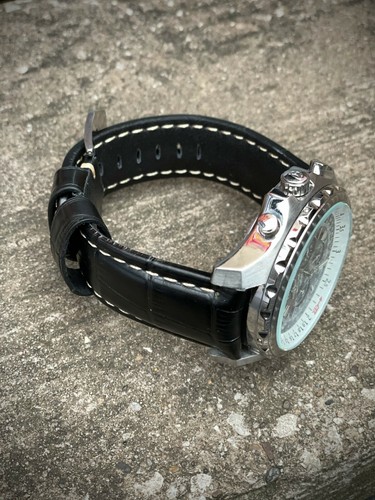 Bracelet montre cuir - bracelet,