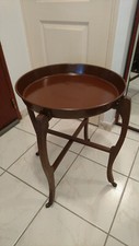 Table basse ronde pliante des