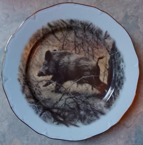 Vintage assiette - 1-, vintage: