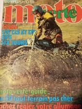 MOTO VERTE n°10 - 1975 - MOTOBECANE D 52 TT - 125 et 175 BPS SIX JOURS