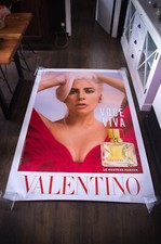 LADY GAGA VALENTINO ? VOCE VIVA French Bus Vintage Advertising Poster Original