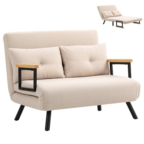 Homcom canapé convertible - homcom,
