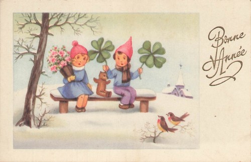 Illustree bonne annee - cp,