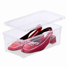 Boîtes De Rangement Transparentes Pour Chaussures De Femme 5L