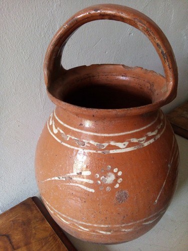 Vase ancienne poignet - à,