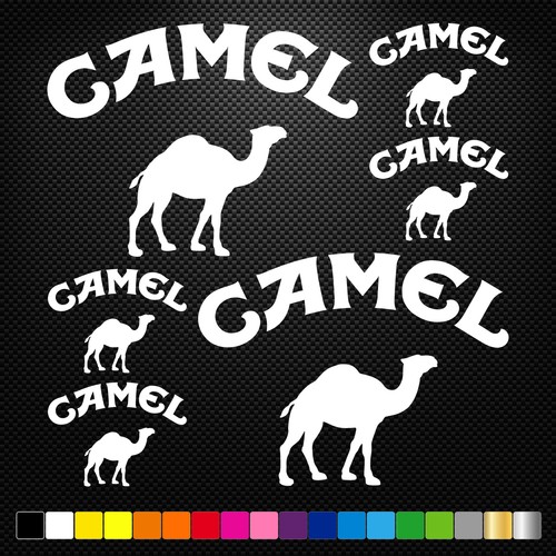 Convient camel stickers - à,