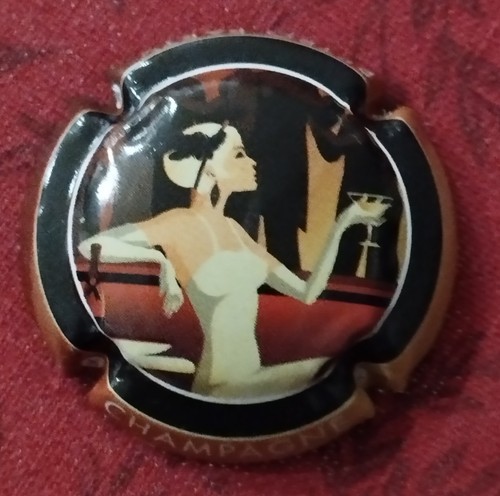 Capsule champagne retro - capsule, party