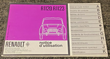 RARE dans cet Etat - Notice d'Utilisation RENAULT 4 L à 3 Vitesses - Etat Neuf.